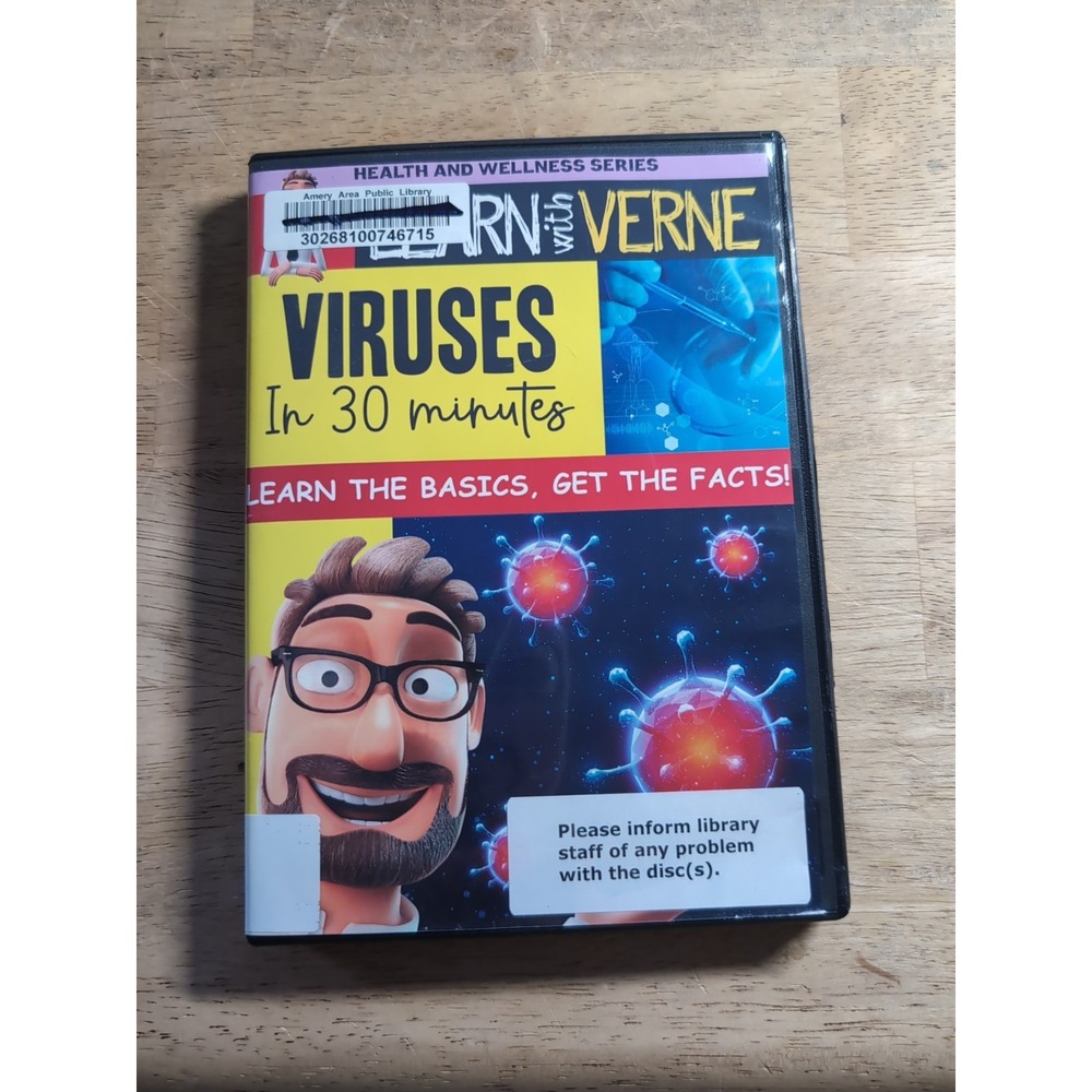 Learn with Verne: Viruses‎ in 30 Minutes (DVD, 2020)